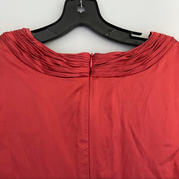 Armani Collezioni Ruffle-Front Silk Blouse Authentic - Picture 8 of 14